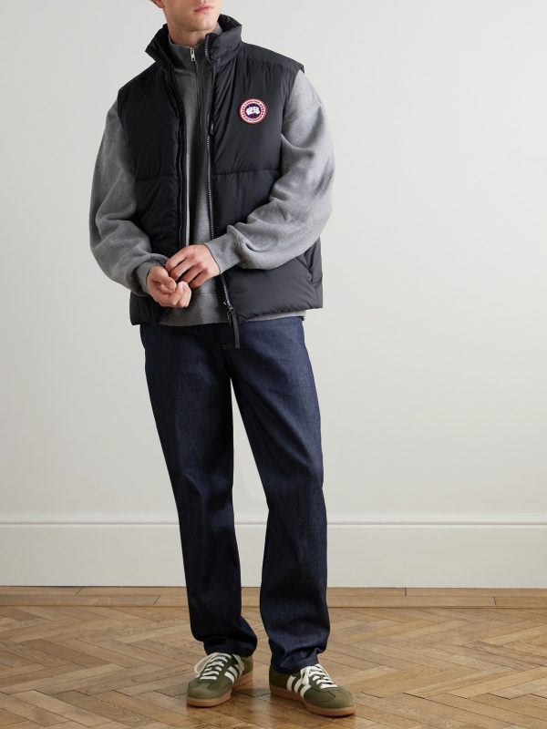 Lodge Quilted Ripstop Down Gilet - OU Lodge Quilted Ripstop Down Gilet - OU