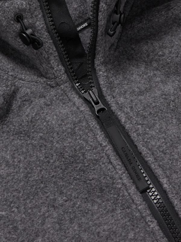 Chilliwack Recycled Wool-Blend Fleece Zip-Up Hoodie - CU