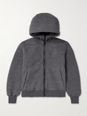 Chilliwack Recycled Wool-Blend Fleece Zip-Up Hoodie
