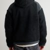 Alberni Reversible Ripstop and Wool-Blend Fleece Hooded Jacket - BK Alberni Reversible Ripstop and Wool-Blend Fleece Hooded Jacket - BK
