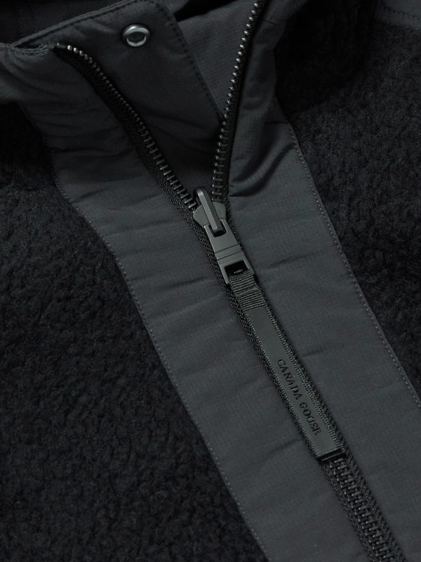 Alberni Reversible Ripstop and Wool-Blend Fleece Hooded Jacket - CU Alberni Reversible Ripstop and Wool-Blend Fleece Hooded Jacket - CU