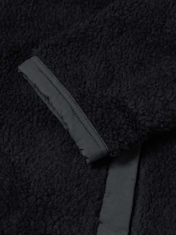 Alberni Reversible Ripstop and Wool-Blend Fleece Hooded Jacket - E1 Alberni Reversible Ripstop and Wool-Blend Fleece Hooded Jacket - E1