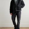 Alberni Reversible Ripstop and Wool-Blend Fleece Hooded Jacket - OU Alberni Reversible Ripstop and Wool-Blend Fleece Hooded Jacket - OU