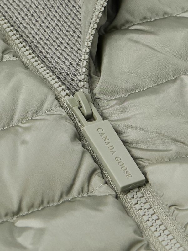 HyBridge Slim-Fit Quilted Down Shell and Merino Wool Jacket - CU HyBridge Slim-Fit Quilted Down Shell and Merino Wool Jacket - CU