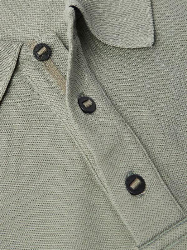 Beckley Logo-Appliquéd Cotton-Piqué Polo Shirt - CU