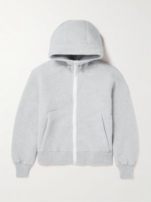 Chilliwack Recycled Wool-Blend Fleece Zip-Up Hoodie