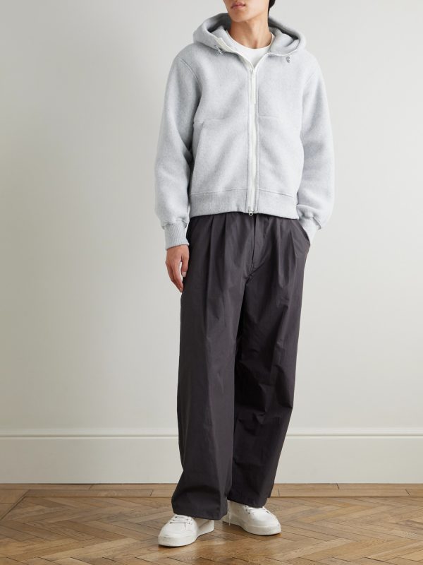 Chilliwack Recycled Wool-Blend Fleece Zip-Up Hoodie - OU