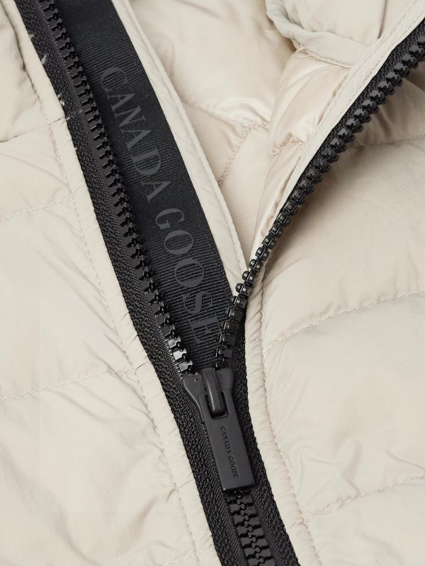 Crofton Logo-Appliquéd Quilted Enduraluxe® Hooded Down Jacket - CU Crofton Logo-Appliquéd Quilted Enduraluxe® Hooded Down Jacket - CU