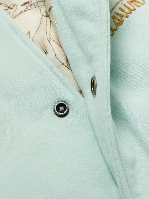 Varsity Era Embroidered Padded Cotton Down Jacket - CU Varsity Era Embroidered Padded Cotton Down Jacket - CU