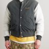 Varsity Era Embroidered Padded Cotton Down Jacket - FR Varsity Era Embroidered Padded Cotton Down Jacket - FR