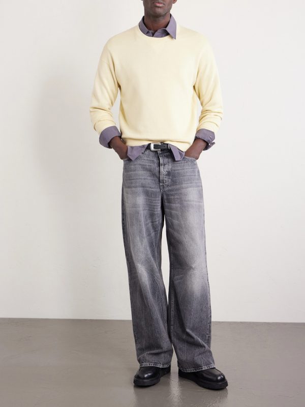 Jumbo SB Wool and Cotton-Blend Jersey Sweatshirt - OU