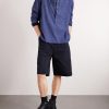 Paint-Splattered Cotton and Silk-Blend Chambray Shirt - OU