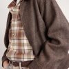 Lumber Checked Wool and Linen-Blend Twill Shirt - CU Lumber Checked Wool and Linen-Blend Twill Shirt - CU