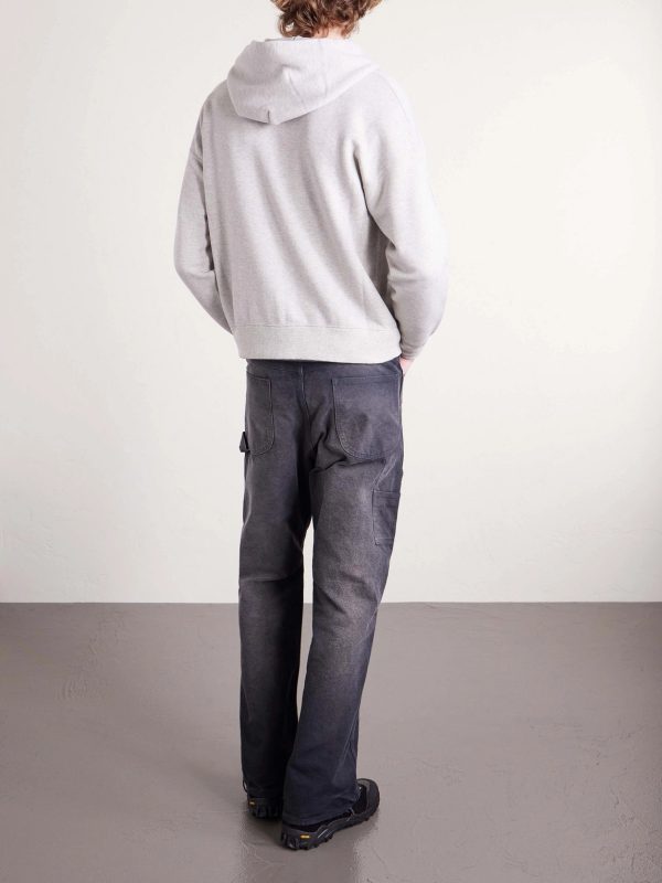 Jumbo Wool and Cotton-Blend Jersey Zip-Up Hoodie - BK Jumbo Wool and Cotton-Blend Jersey Zip-Up Hoodie - BK