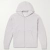 Jumbo Wool and Cotton-Blend Jersey Zip-Up Hoodie Jumbo Wool and Cotton-Blend Jersey Zip-Up Hoodie