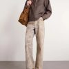 Strato Leather-Trimmed Linen and Wool-Blend Twill Jacket - OU Strato Leather-Trimmed Linen and Wool-Blend Twill Jacket - OU
