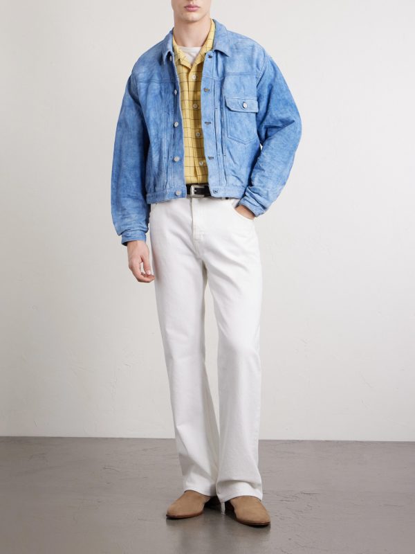 102X Cropped Leather Jacket - OU 102X Cropped Leather Jacket - OU