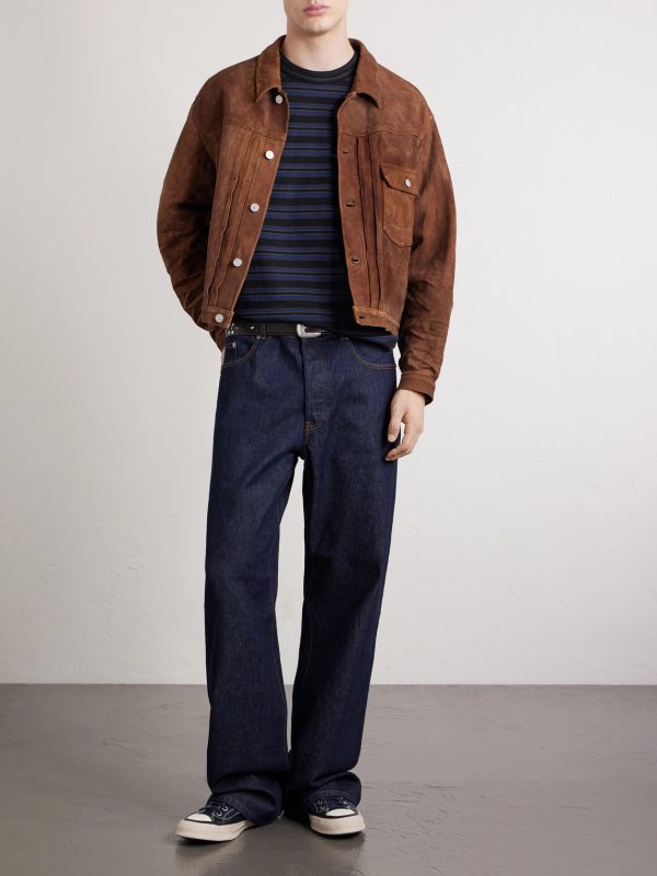 102X Cropped Leather Jacket - OU