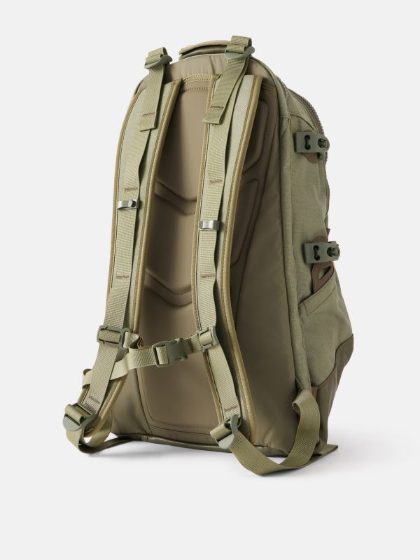 20L Leather-Trimmed CORDURA® Backpack - BK 20L Leather-Trimmed CORDURA® Backpack - BK