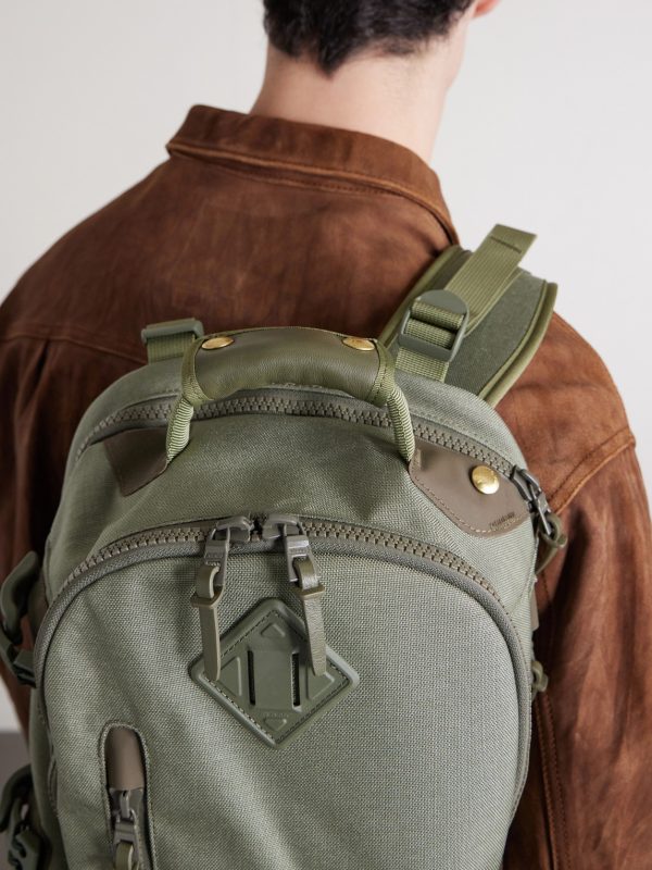 20L Leather-Trimmed CORDURA® Backpack - E1 20L Leather-Trimmed CORDURA® Backpack - E1