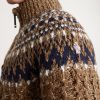 Indren Virgin Wool-Blend Jacquard Down Jacket - CU Indren Virgin Wool-Blend Jacquard Down Jacket - CU