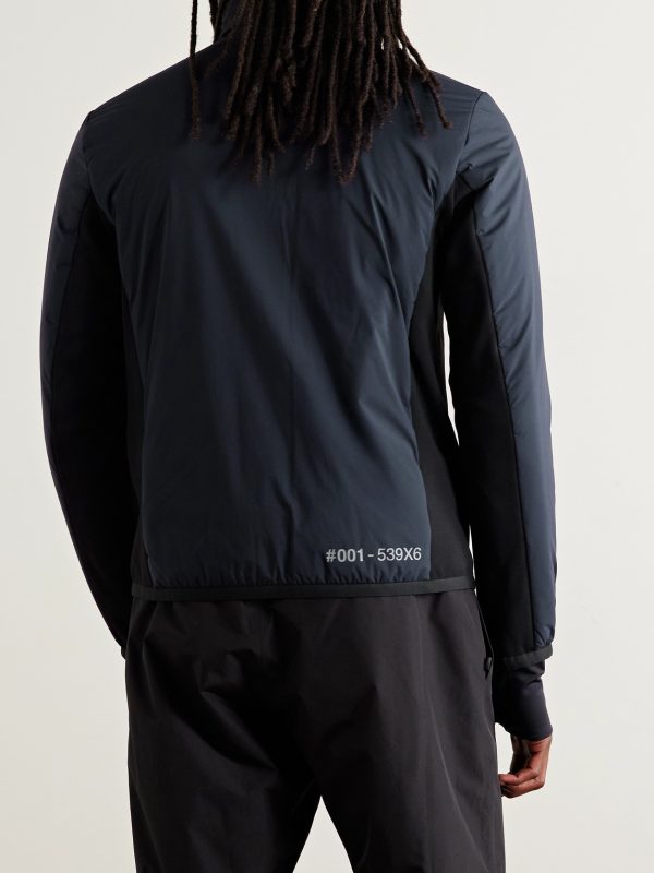 Araripe Stretch-Jersey Trimmed Quilted Down Ski Jacket - BK Araripe Stretch-Jersey Trimmed Quilted Down Ski Jacket - BK