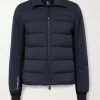 Araripe Stretch-Jersey Trimmed Quilted Down Ski Jacket Araripe Stretch-Jersey Trimmed Quilted Down Ski Jacket