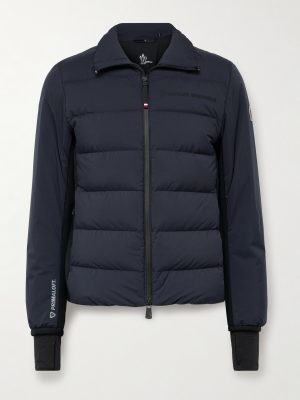 Araripe Stretch-Jersey Trimmed Quilted Down Ski Jacket