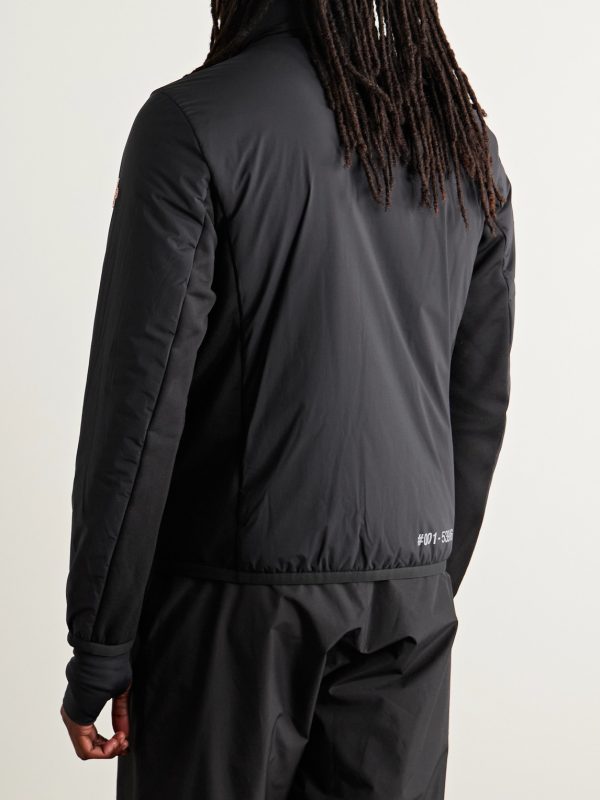 Araripe Stretch-Jersey Trimmed Quilted Down Ski Jacket - BK Araripe Stretch-Jersey Trimmed Quilted Down Ski Jacket - BK