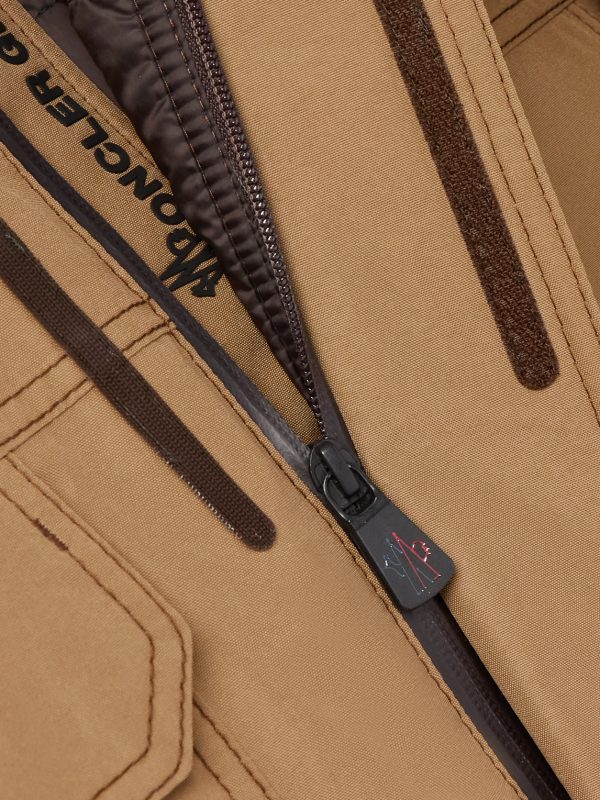 Marguns Cotton-Corduroy and Stretch-Jersey Trimmed WINDSTOPPER® by GORE-TEX LABS Hooded Ski Jacket - CU Marguns Cotton-Corduroy and Stretch-Jersey Trimmed WINDSTOPPER® by GORE-TEX LABS Hooded Ski Jacket - CU