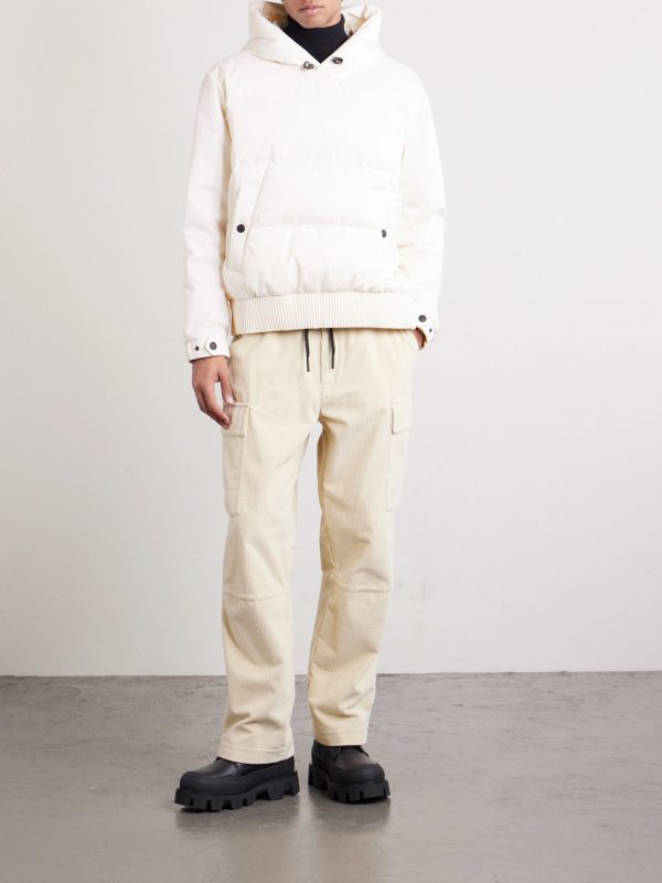 Hourtine Quilted Gabardine Hooded Down Jacket - OU Hourtine Quilted Gabardine Hooded Down Jacket - OU