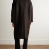 Cashmere and Silk-Blend Coat - BK Cashmere and Silk-Blend Coat - BK