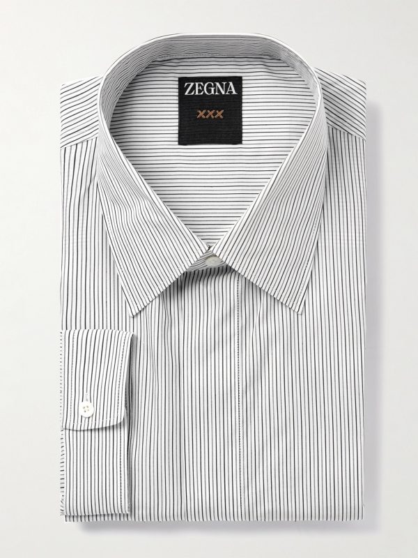 Striped Cotton Shirt Striped Cotton Shirt