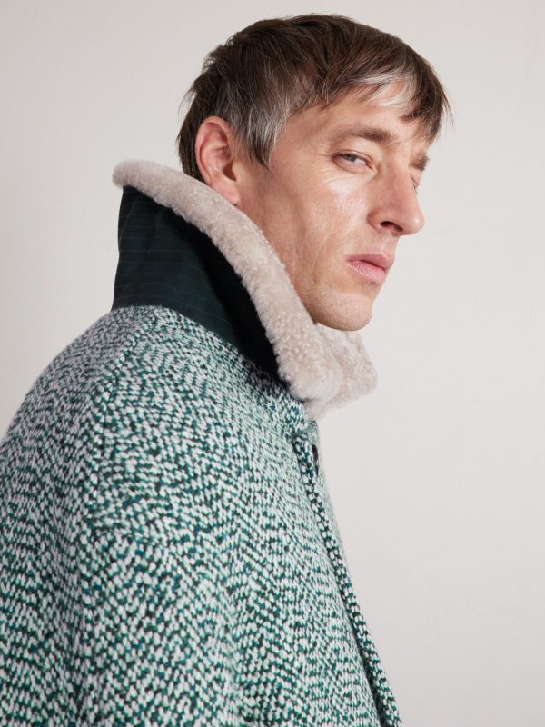 Double-Breasted Wool and Cashmere-Blend Tweed Coat - CU