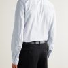 Striped Cotton Shirt - BK Striped Cotton Shirt - BK