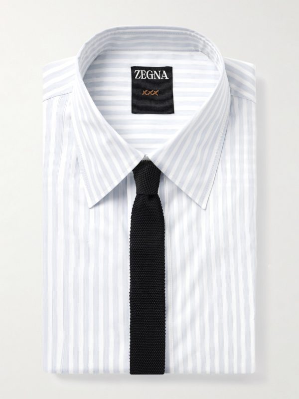 Striped Cotton Shirt - E1 Striped Cotton Shirt - E1