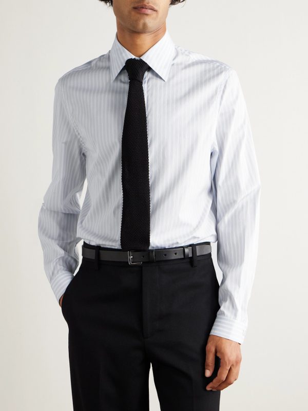 Striped Cotton Shirt - FR Striped Cotton Shirt - FR
