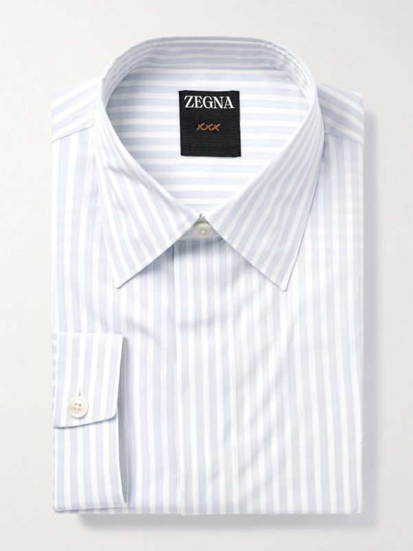 Striped Cotton Shirt Striped Cotton Shirt
