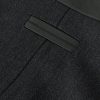 Nubuck-Trimmed Virgin Wool-Twill Jacket - E1 Nubuck-Trimmed Virgin Wool-Twill Jacket - E1