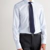 Cutaway-Collar Checked Cotton-Poplin Shirt - FR