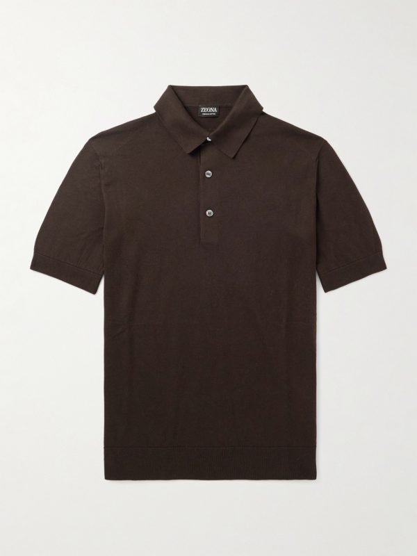Slim-Fit Cotton Polo Shirt Slim-Fit Cotton Polo Shirt