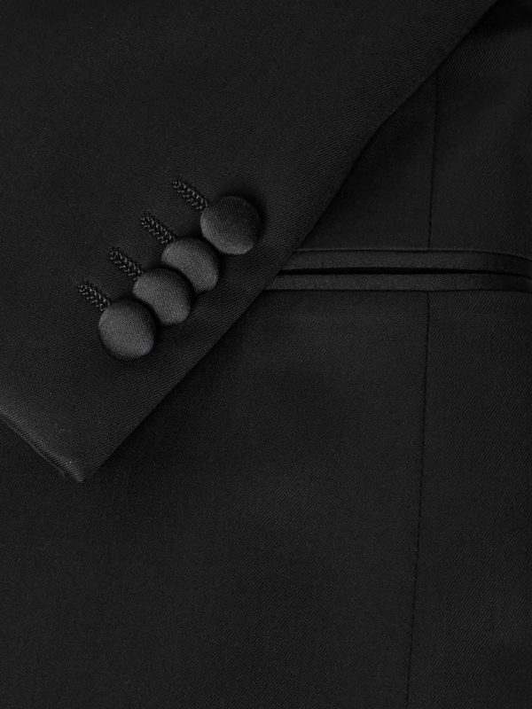Slim-Fit Satin-Trimmed Wool and Mohair-Blend Twill Tuxedo - CU Slim-Fit Satin-Trimmed Wool and Mohair-Blend Twill Tuxedo - CU