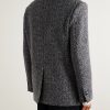 Wool and Cashmere-Blend Suit Jacket - BK Wool and Cashmere-Blend Suit Jacket - BK