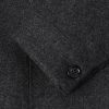 Il Conte Leather-Trimmed Oasi Cashmere Overshirt - E1 Il Conte Leather-Trimmed Oasi Cashmere Overshirt - E1