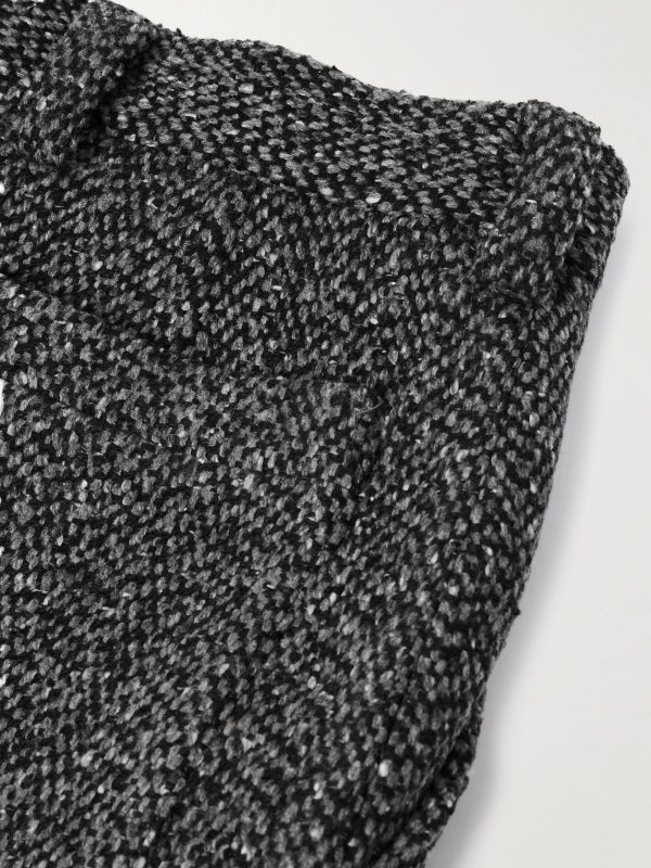 Straight-Leg Wool and Cashmere-Blend Suit Trousers - CU