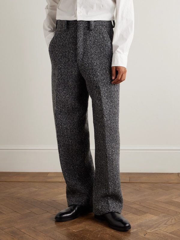 Straight-Leg Wool and Cashmere-Blend Suit Trousers - FR