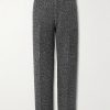 Straight-Leg Wool and Cashmere-Blend Suit Trousers