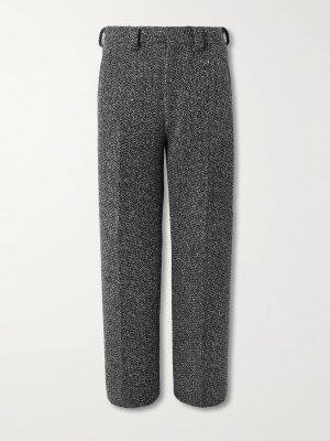 Straight-Leg Wool and Cashmere-Blend Suit Trousers Straight-Leg Wool and Cashmere-Blend Suit Trousers