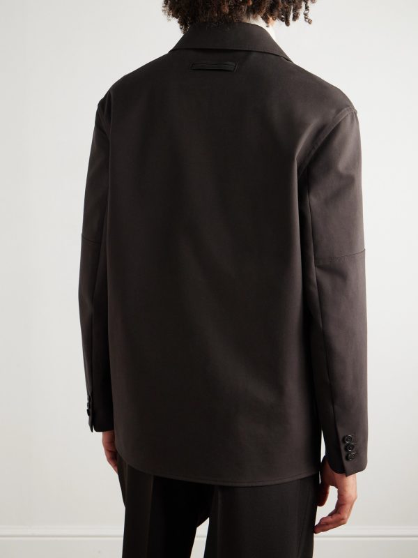 Cotton-Twill Overshirt - BK Cotton-Twill Overshirt - BK