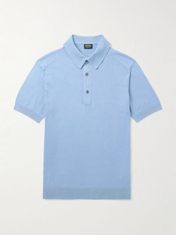 Slim-Fit Cotton Polo Shirt Slim-Fit Cotton Polo Shirt